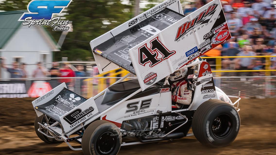 Scelzi Earns First Career Podium Finish With World of Outlaws