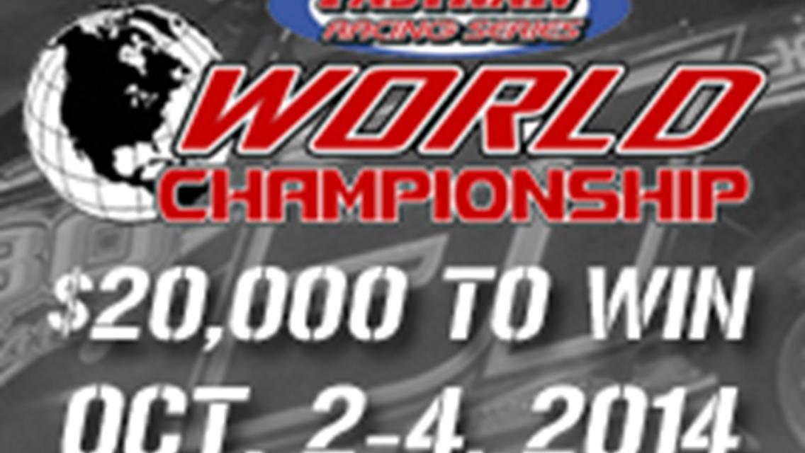 $20,000 to win Fastrak World Championship This Weekend October 2-4th