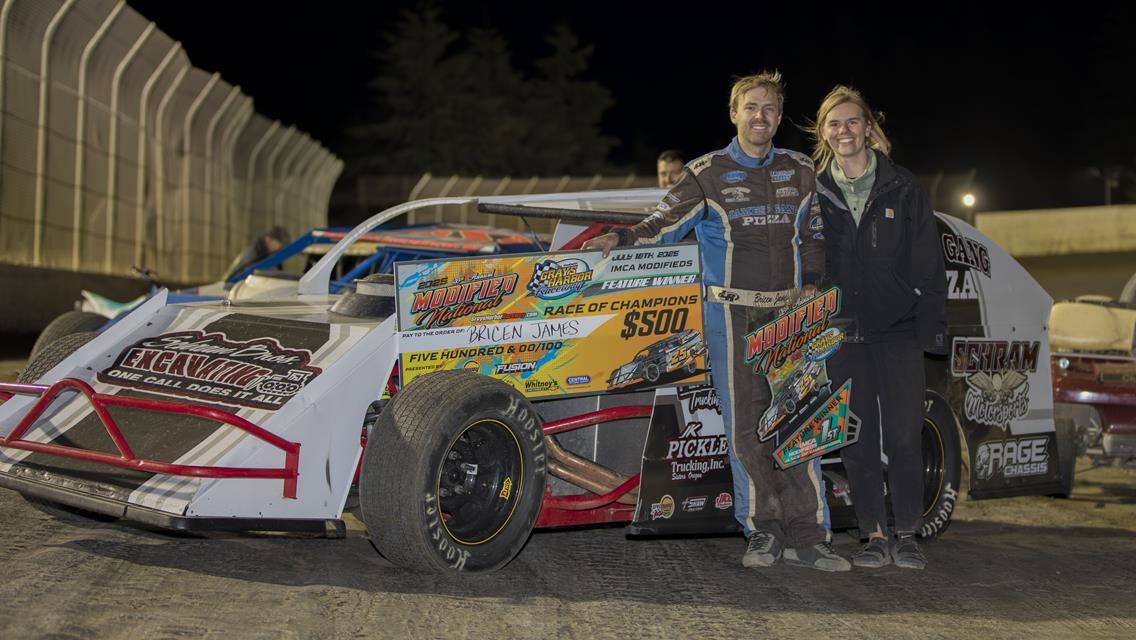 Bricen James has a perfect night on Night 1 of Modified Nationals