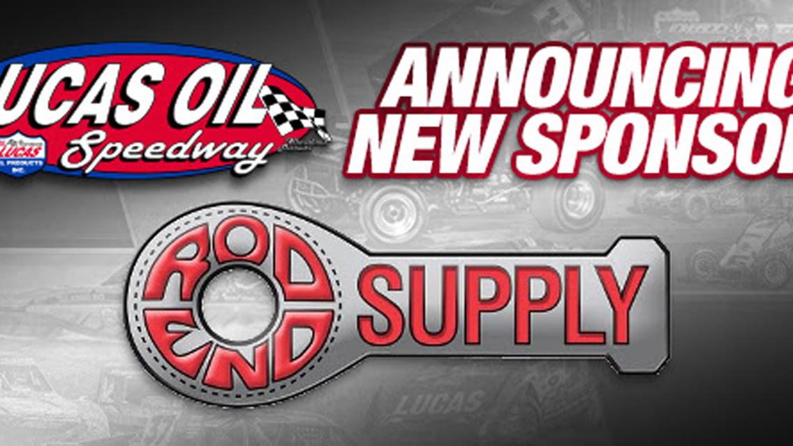 Rod End Supply joins Lucas Oil Speedway