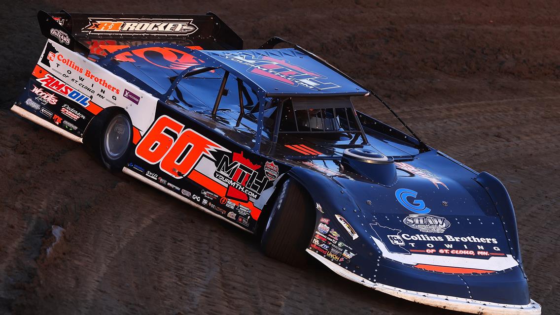 Farmer City Raceway (Farmer City, IL) – World of Outlaws Late Model Series – Illini 100 – April 11th-12th, 2025. (Josh James Artwork)