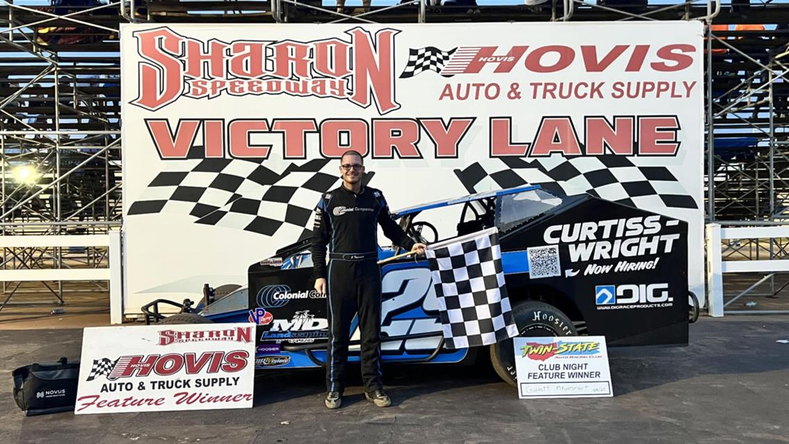 GARRETT KRUMMERT WINS HIS 2ND IN BIG-BLOCK MODS; CAREER 1ST SHARON WINS FOR GALLAGHER (RUSH MODS) &amp; DIETZ (STOCKS); LONGWELL (ECONOS) &amp; KREPPS REPEAT