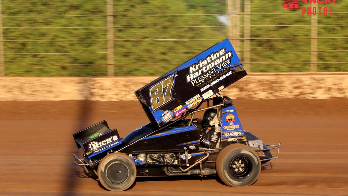 Hartmann enjoys solid Outlaws Cedar Lake runs