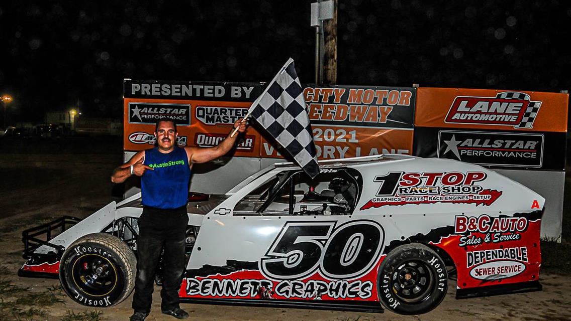 Bennett, Spangler, Miller Jr., Freeman, and Murphy Win For Second Time in a Row at Tri-City Motor Speedway