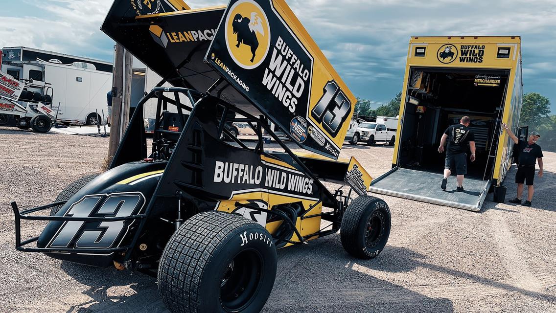 Dominic Scelzi Solid During Debut in Dobmeier No. 13 Sprint Car