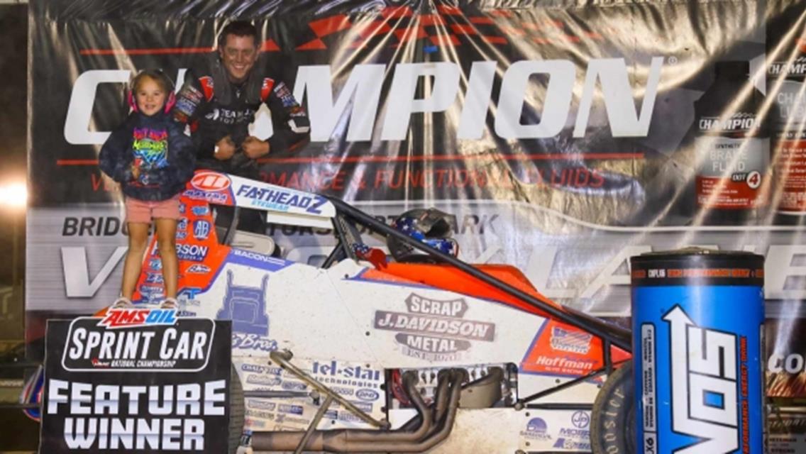 BACON BAGS BRIDGEPORT, BECOMES USAC EASTERN STORM’S WINNINGEST DRIVER