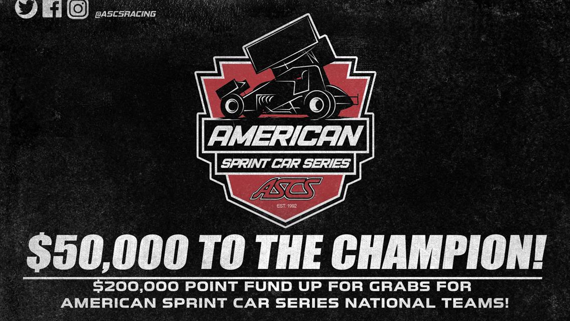 $200,000 Point Fund Up For Grabs For American Sprint Car Series National Teams!