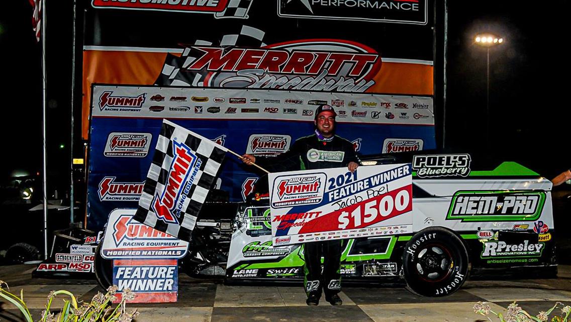 Ashton Winger Wins DIRTcar Summer Nationals Finale at Merritt Speedway