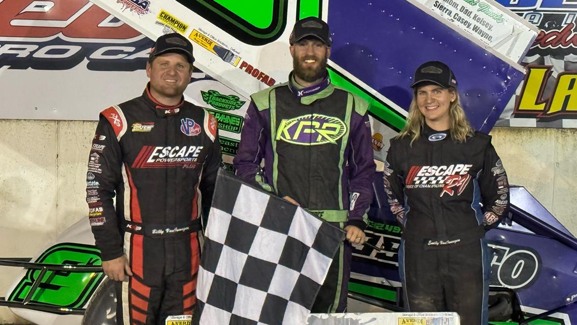 Pierce Takes Win in Front of Students at Thunder Mountain