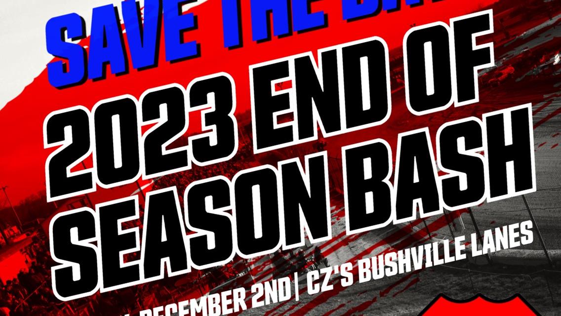 Season Ending Bash set for December