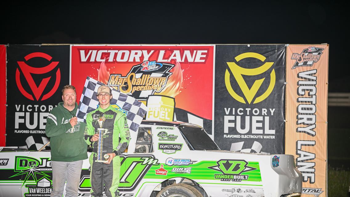 Zehm, VanWyk, Roggentien, DeJong, Stanton and Anderson see checkers in Season Opener
