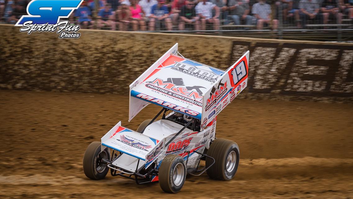 Brent Marks hard charges in Charlotte, earns top-ten during Weikert Memorial