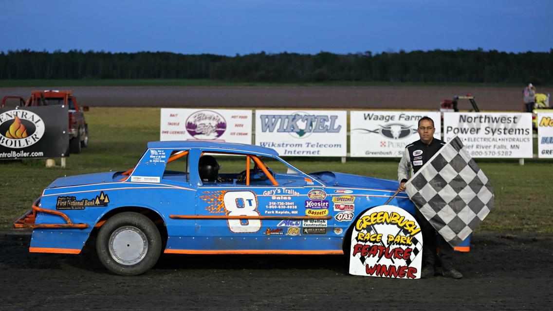 Alex Truscinski wins third in a row, Balcaen gets Late Model win at GRP.