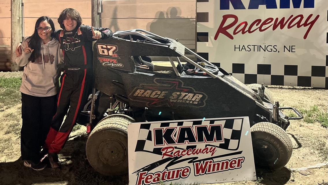 Phillips, Gray, Loos, and Kalkwarf Post NOW600 Weekly Racing Wins on Friday at KAM Raceway!