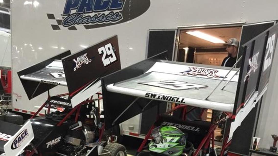 Kevin Swindell Charges from 20th to Seventh in Outlaw Winged Feature at Tulsa Shootout