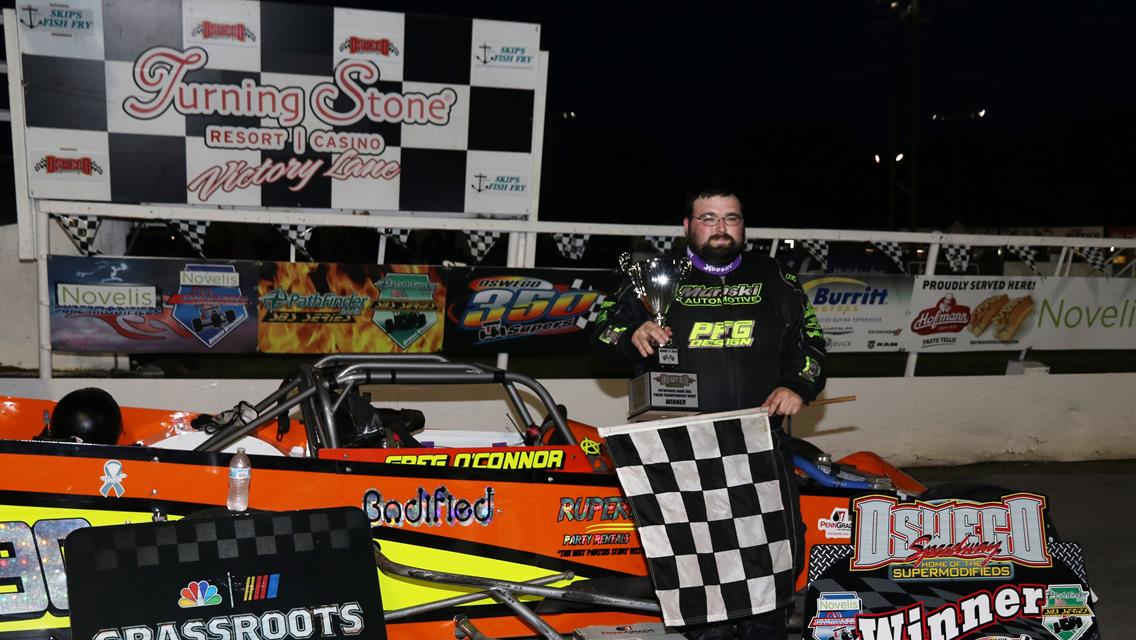 Greg O&#39;Connor Outruns Oswego&#39;s Pathfinder Bank SBS Field for Third Career Victory