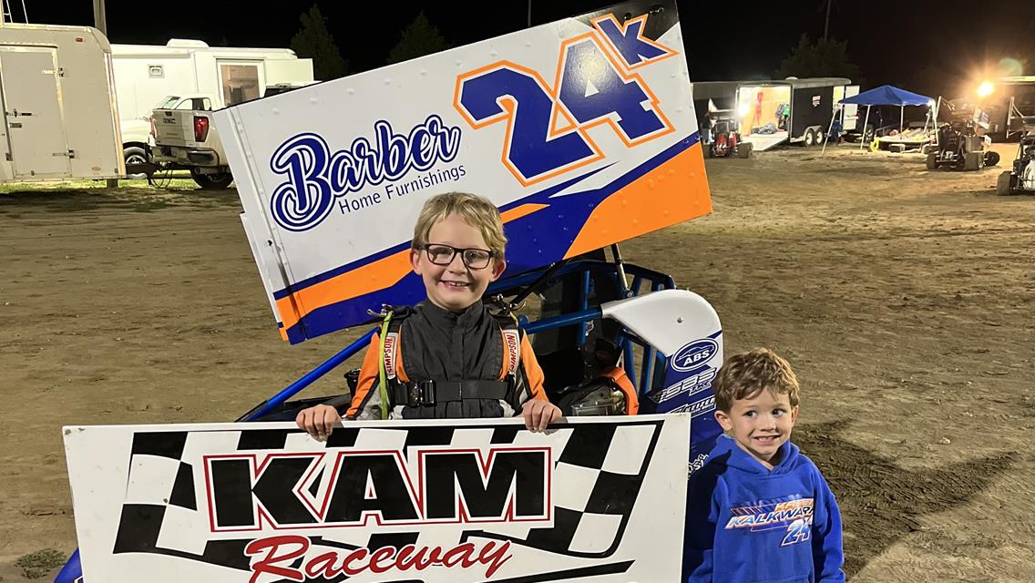 Phillips, Gray, Loos, and Kalkwarf Post NOW600 Weekly Racing Wins on Friday at KAM Raceway!