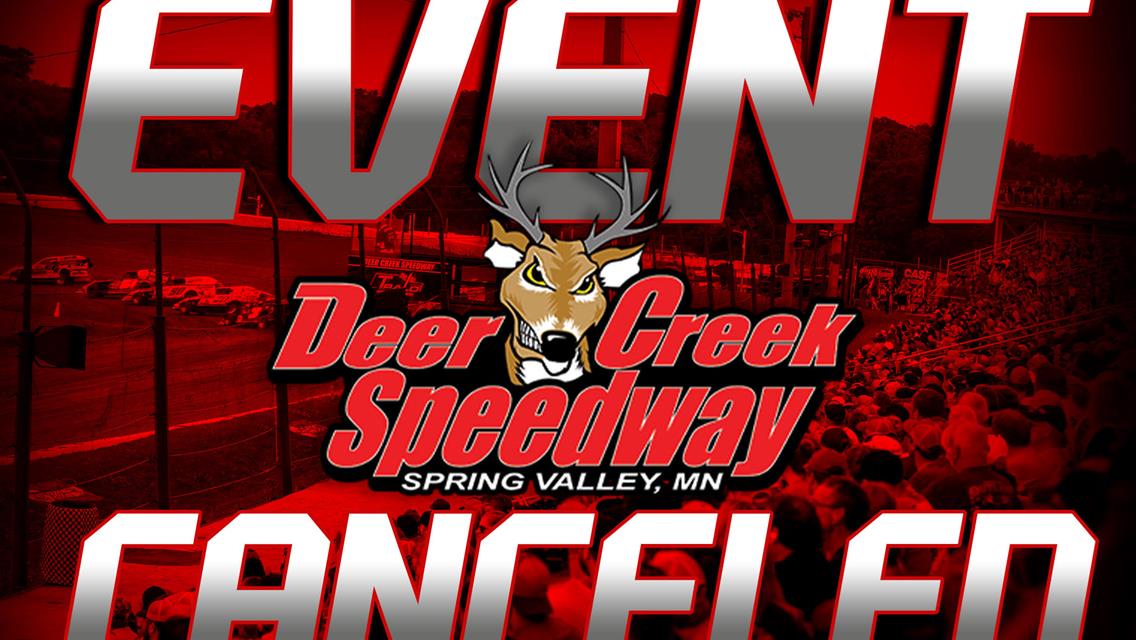 May 17 Races Canceled