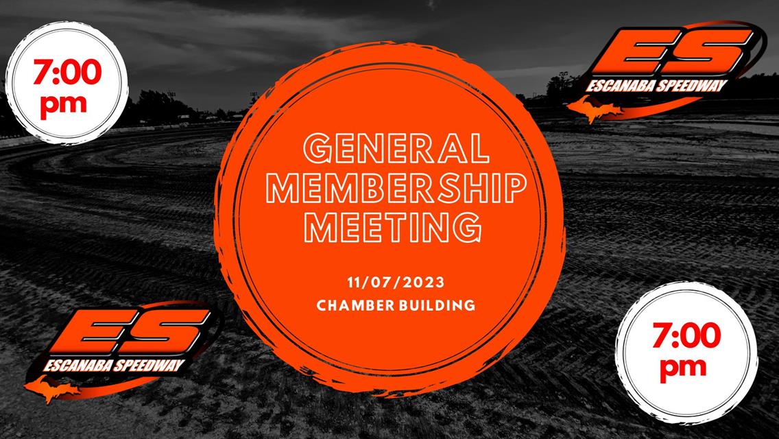 November General Membership Meeting