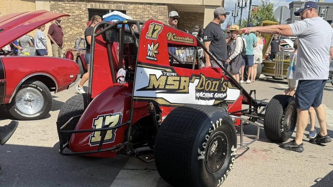 Andrews caps weekend with top-ten at The Hill, shows off ride in Kenosha car show