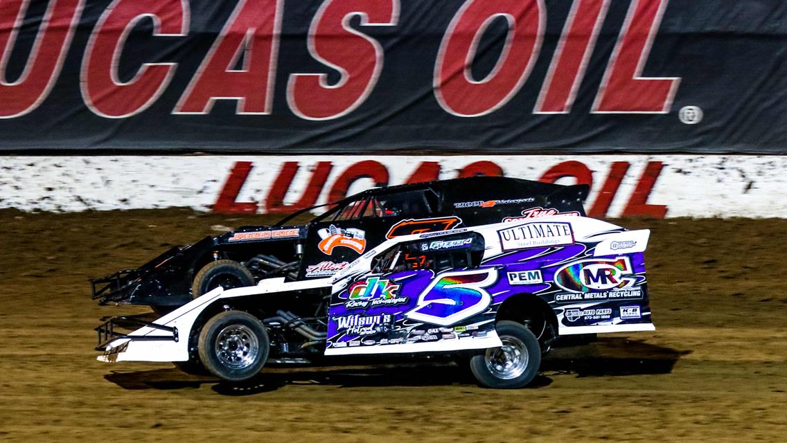 USRA Modifieds run for extra money and Pure Stocks join the action this Saturday at Lucas Oil Speedway
