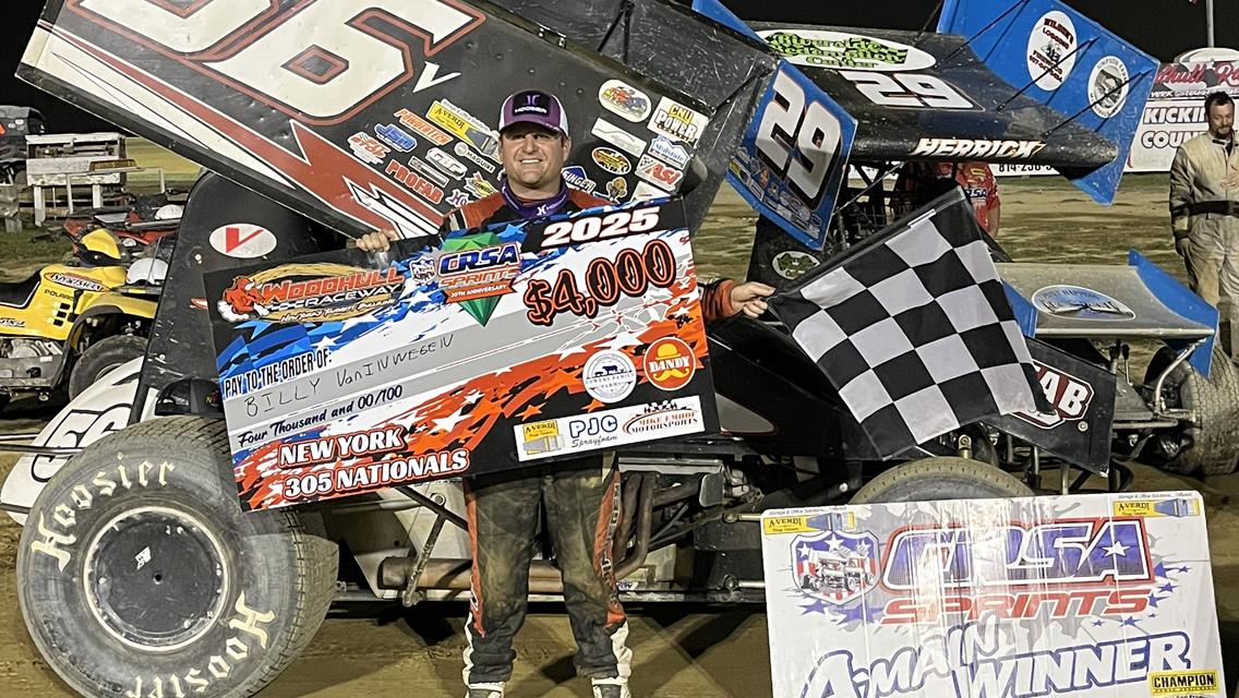 VanInwegen Snags $4000 with Restart Pass to Win NY 305 Nationals