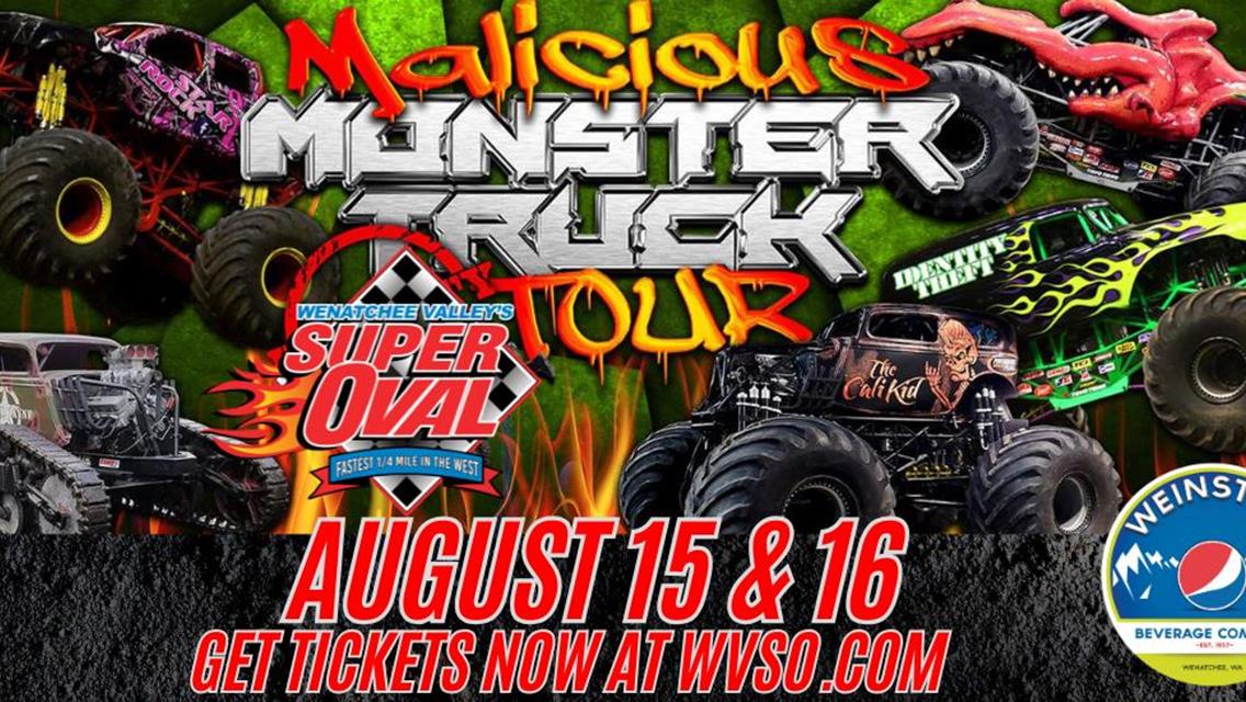 Monster Trucks August 15-16