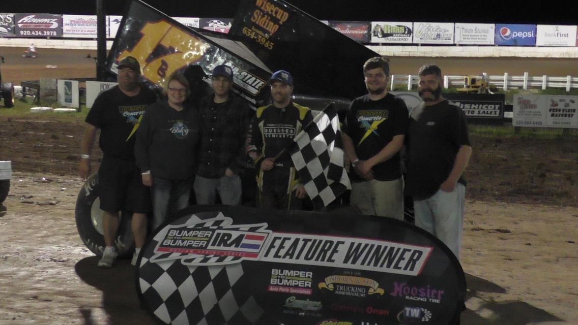 BUMPER TO BUMPER IRA SPRINTS SURVIVE WEATHER THREAT AS BALOG FENDS OFF THIEL FOR VICTORY AT 141 SPEEDWAY!