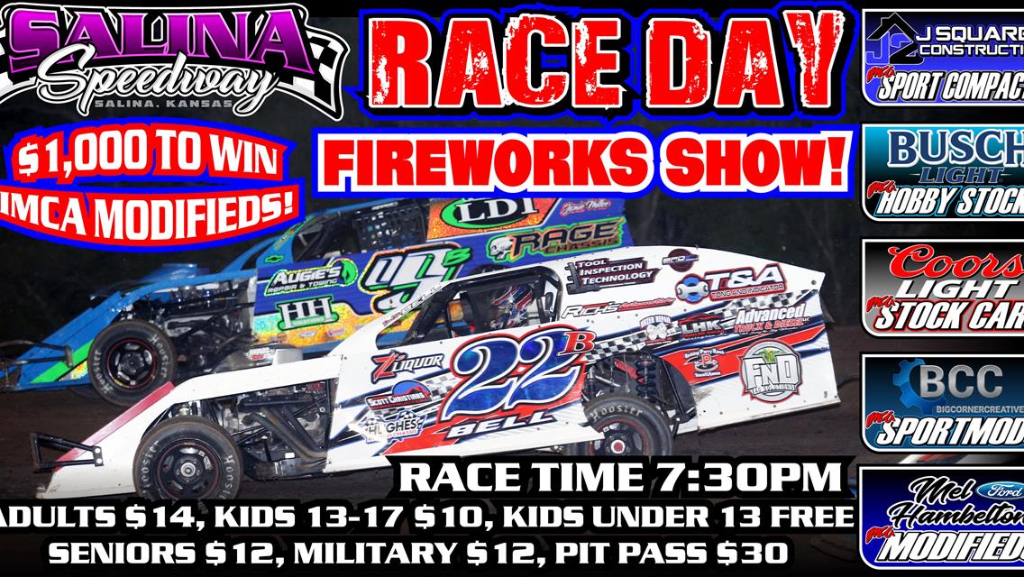 Fireworks Special + $1,000 to Win IMCA Modifieds July 5th