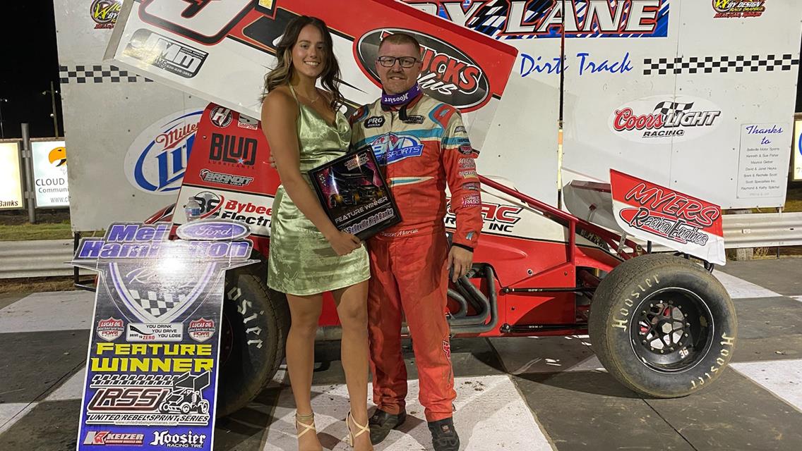 Jason Martin Dominates Independence Day at Belleville High Banks with United Rebel Sprint Series