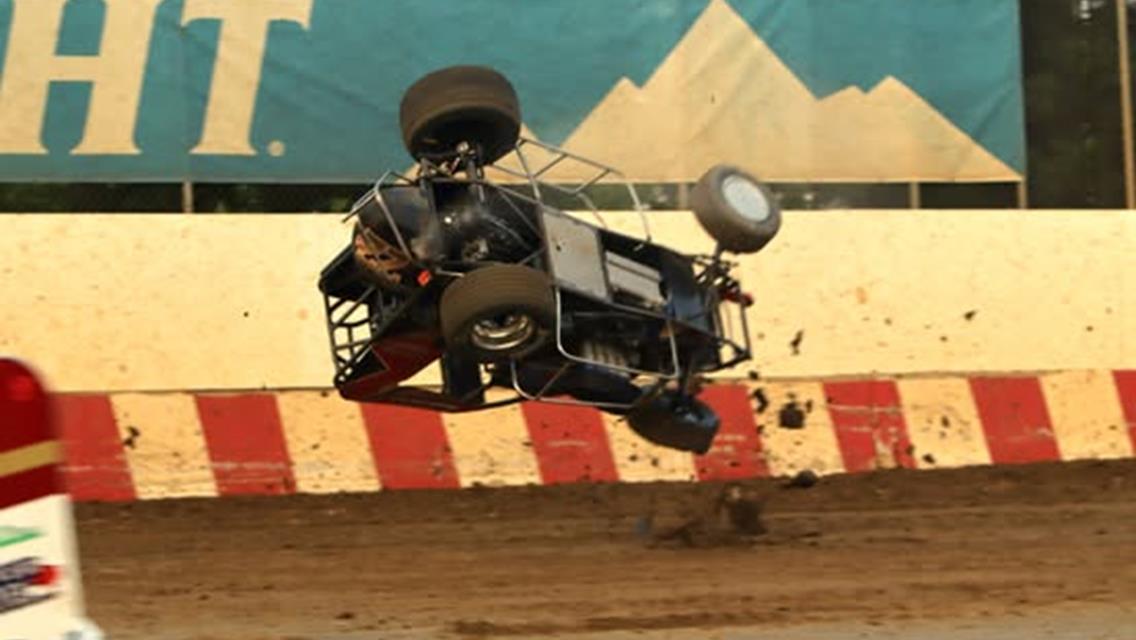 Jones Wins Another Thriller at Angell Park in AFS Badger Midget Series Action