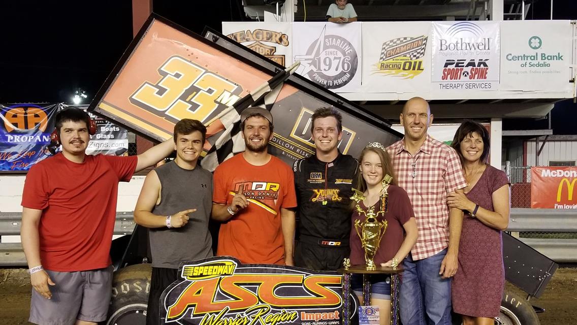 Daniel Victorious at the Historic Missouri State Fair Speedway