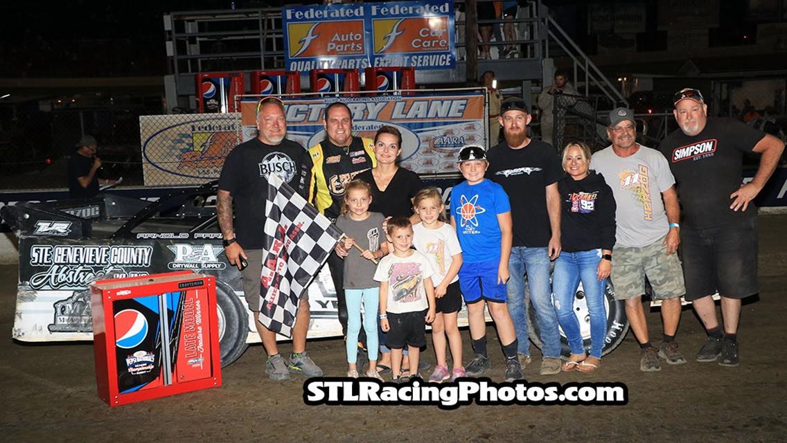 Tommy Sheppard, Jr., Michael Ledford, Jeff LeBaube, Drew Dudash &amp; Phillip Sandell take wins at Federated Auto Parts Raceway at I-55