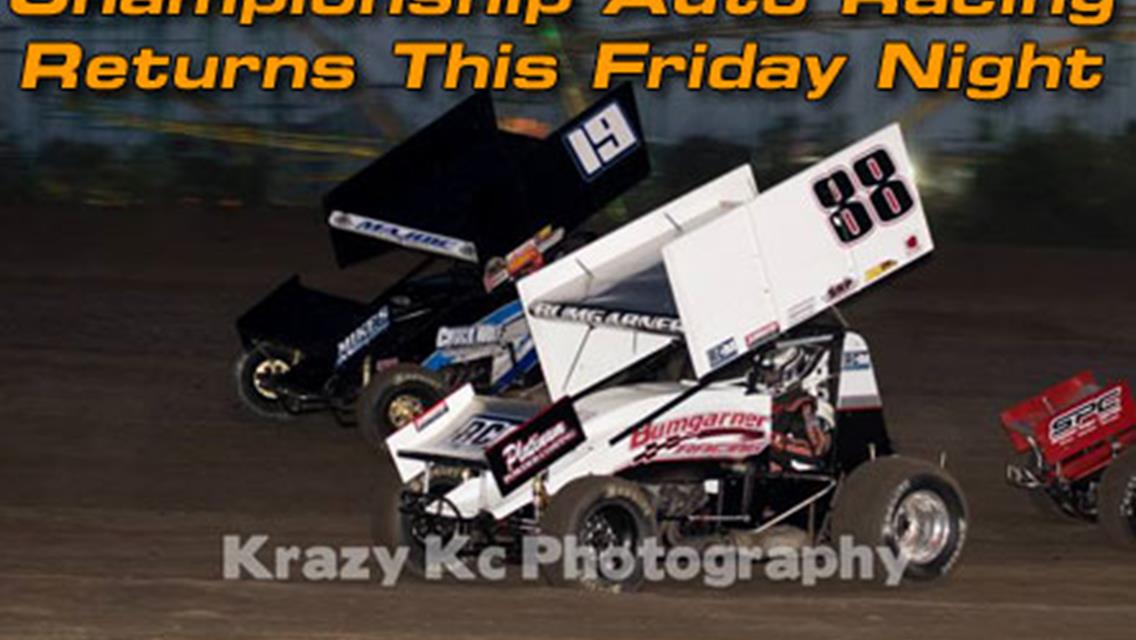 Championship Auto Racing Returns This Friday Night