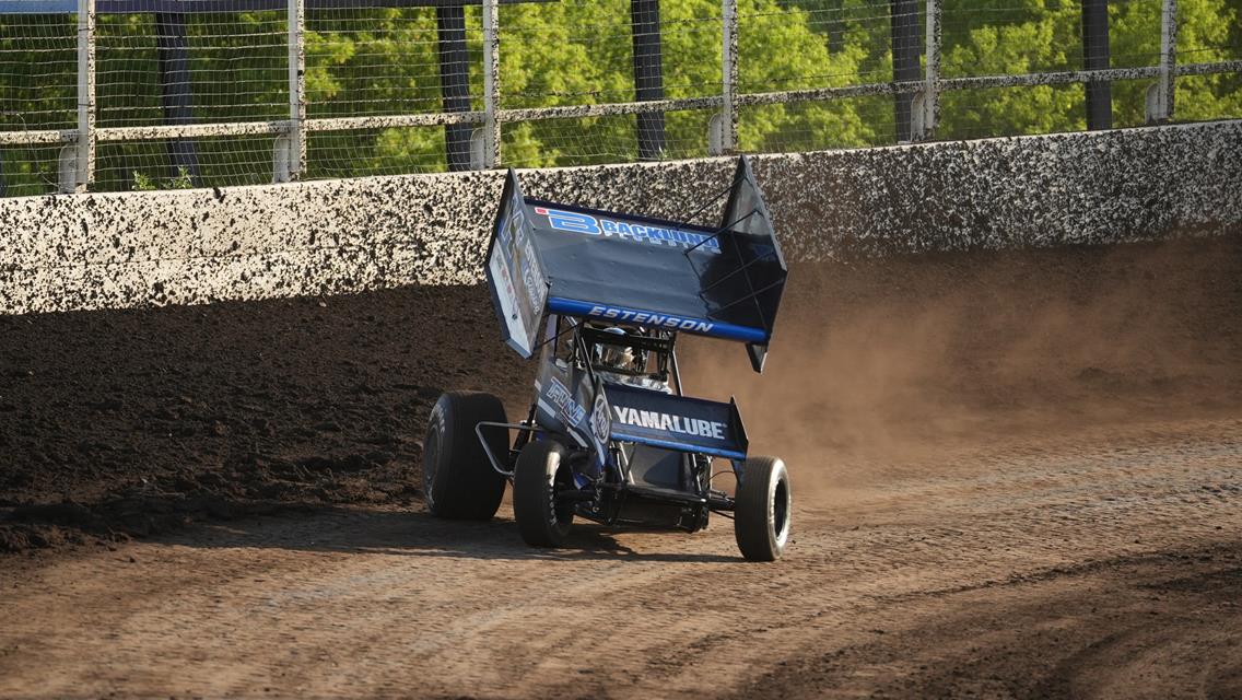 Estenson Improves Throughout World of Outlaws Weekend at Huset’s Speedway