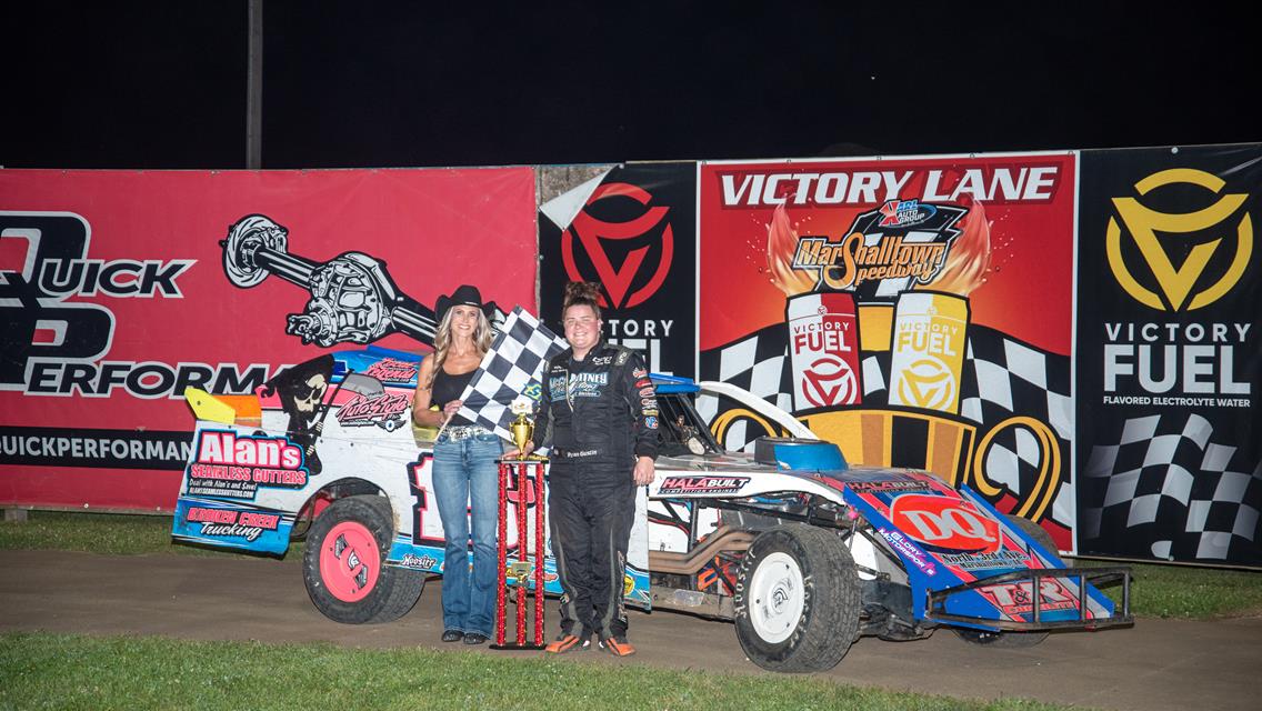 ShowDown at MoTown wins to Laney, Kaplan, Gustin, Graham, Freeburg, Gardner, and Inman