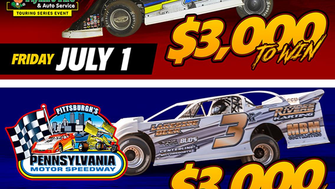 WESTERN PA DOUBLEHEADER WEEKEND ON TAP FOR HOVIS RUSH LATE MODEL FLYNN&#39;S TIRE TOUR; $3000 TO-WIN EVENTS AT DOG HOLLOW FRIDAY &amp; PITTSBURGH SATURDAY + B