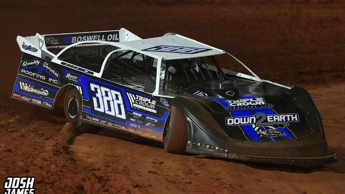 Golden Isles Speedway (Brunswick, GA) – Lucas Oil Late Model Dirt Series – Super Bowl of Racing – January 17th, 2025. (Josh James Artwork)