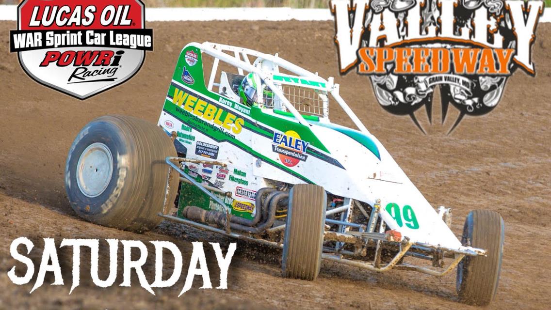 POWRI LUCAS OIL WAR SPRINTS SET FOR LAST TRIP TO VALLEY OF 2017