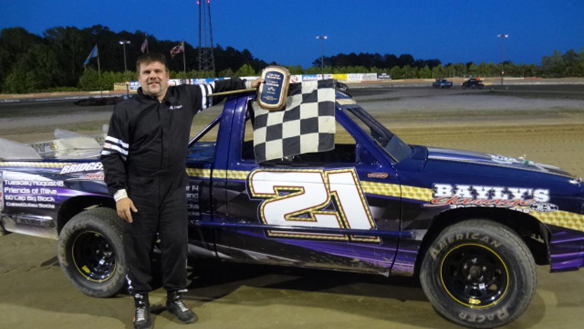 BILLY CROPPER DRIVES FROM LAST TO FIRST IN THURSDAY NIGHT SUPER TRUCKS