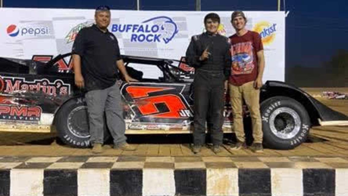 Parker Martin grabs first win of the season at East Alabama Motor Speedway