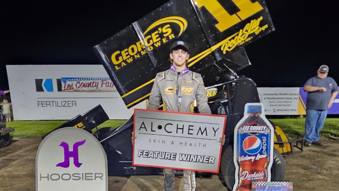 Colton Fisher Ends Frustration with Sprint Invaders Win at Lee County!
