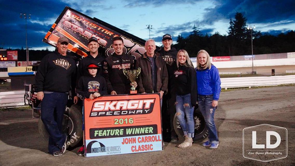 Starks Records Second Straight Triumph and First Win of Season at Skagit Speedway