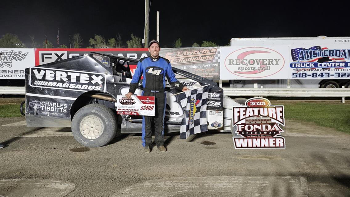 DANNY VARIN TAKES FONDA WIN ON BENJAMIN MOORE PAINTS NIGHT WITH 2025 TRACK CHAMPIONS ALSO CROWNED