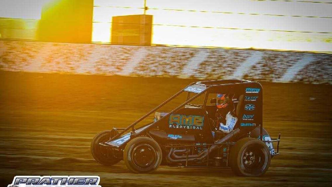 Dirt Track at Indianapolis Motor Speedway (Speedway, IN) – USAC NOS Energy Drink Midget National Championship – BC39 – July 1st-2nd, 2025. (Prather Images)