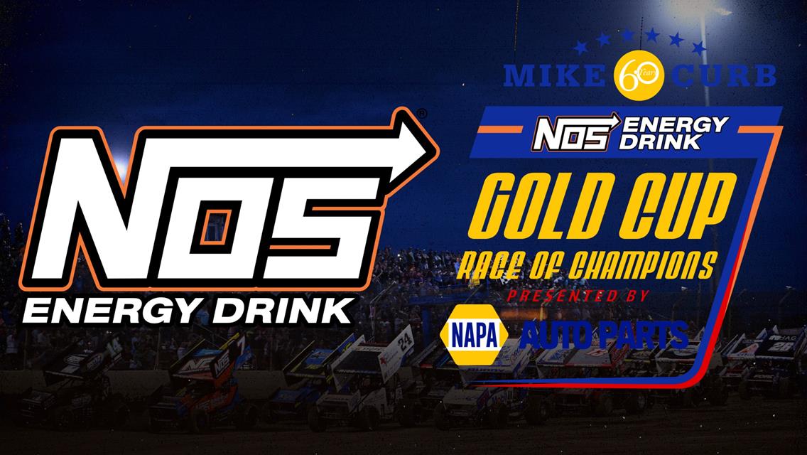 NOS® Energy Drink Named Official Energy Drink of Silver Dollar’s Gold Cup Race of Champions