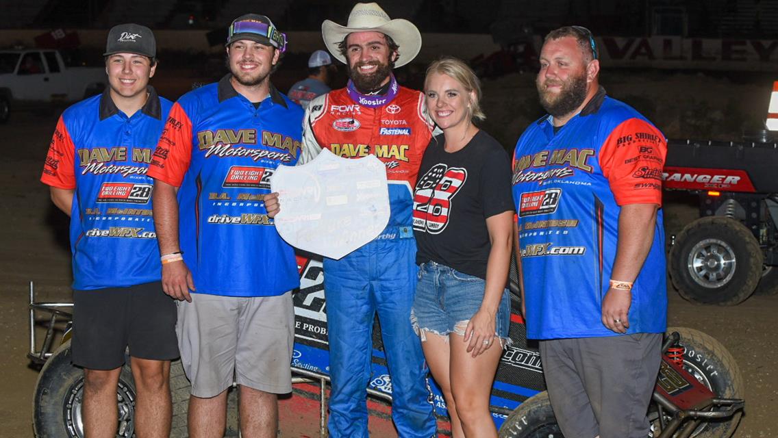 McCarthy Inherits Valley Victory Following Seavey’s Misfortune