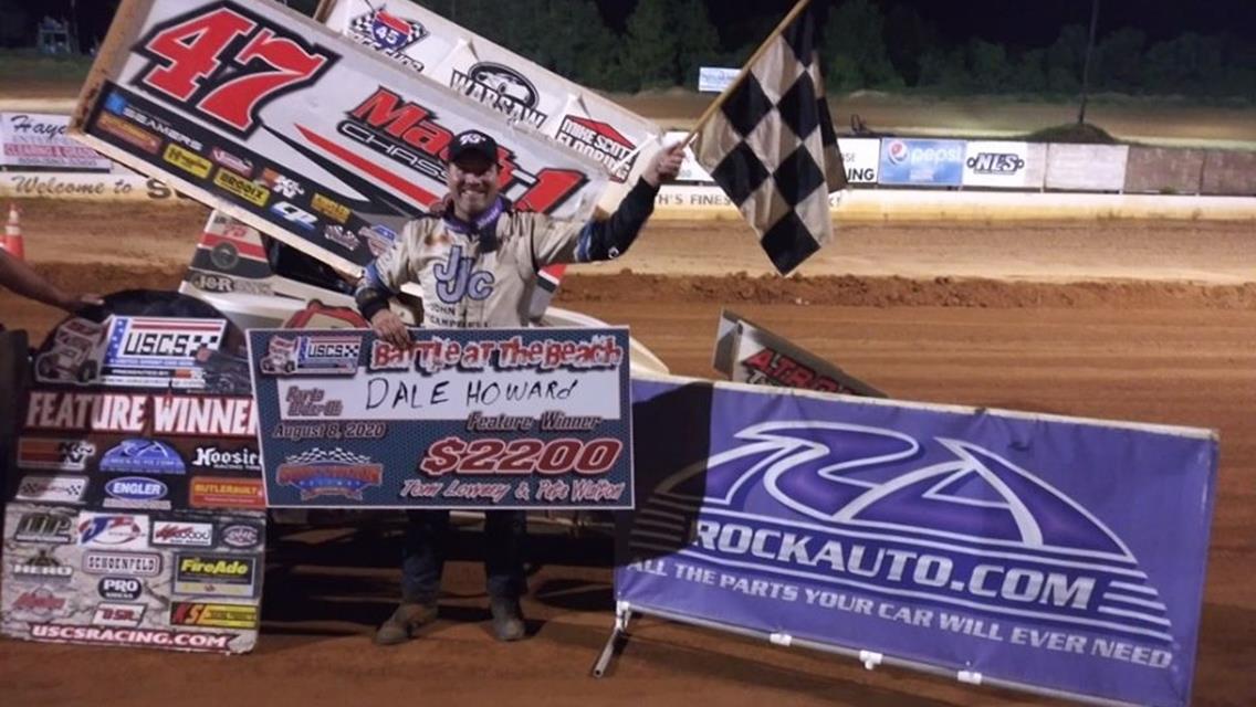 Dale Howard captures 5th 2020 USCS win with Battle at the Beach II victory at Southern Raceway