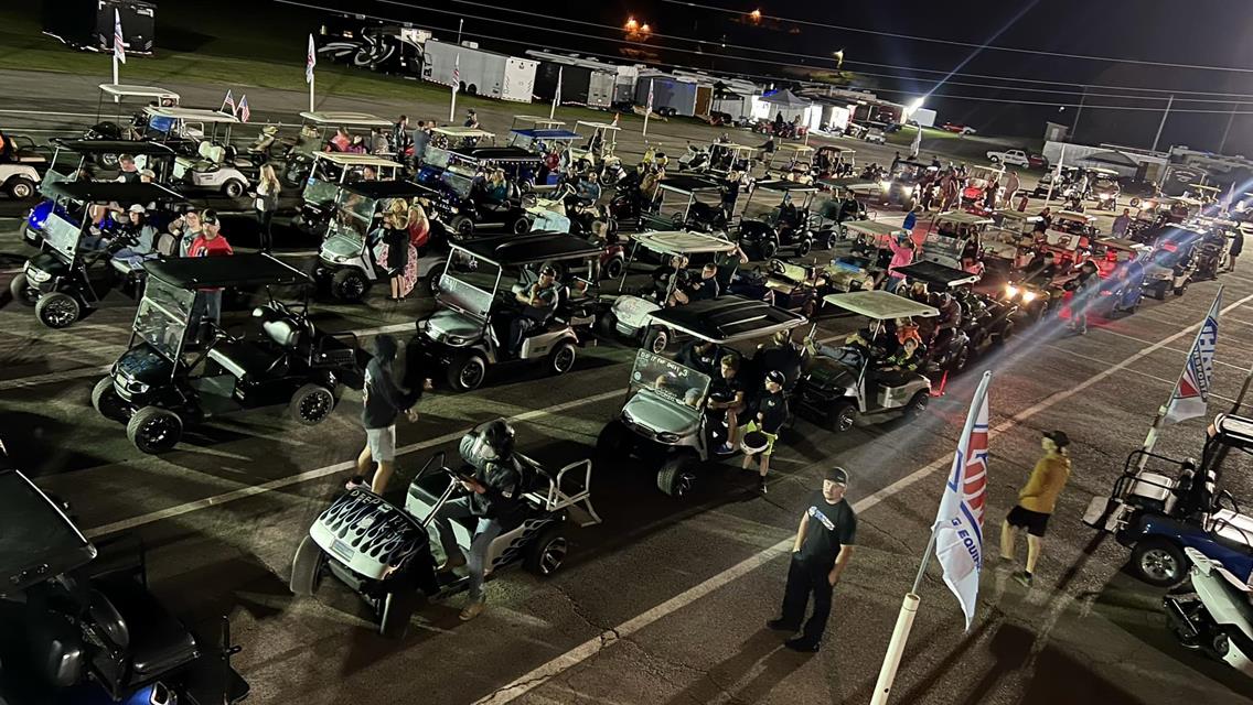 IHRA Summit SuperSeries World Finals Starts with Record Golf Cart Race