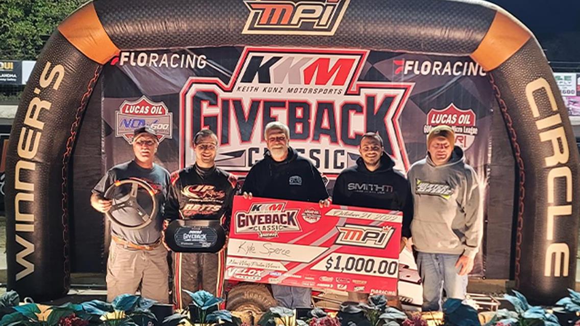 Kyle Spence Secures KKM Giveback Classic Night Two Victory